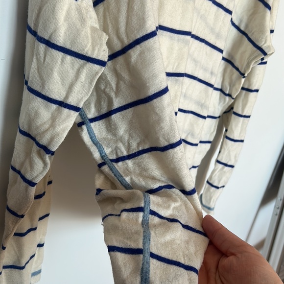 Joie cream sweater with thin blue stripes - Picture 3 of 5